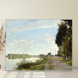 Argenteuil, Klod Mone, Argenteuil, slika na platnu