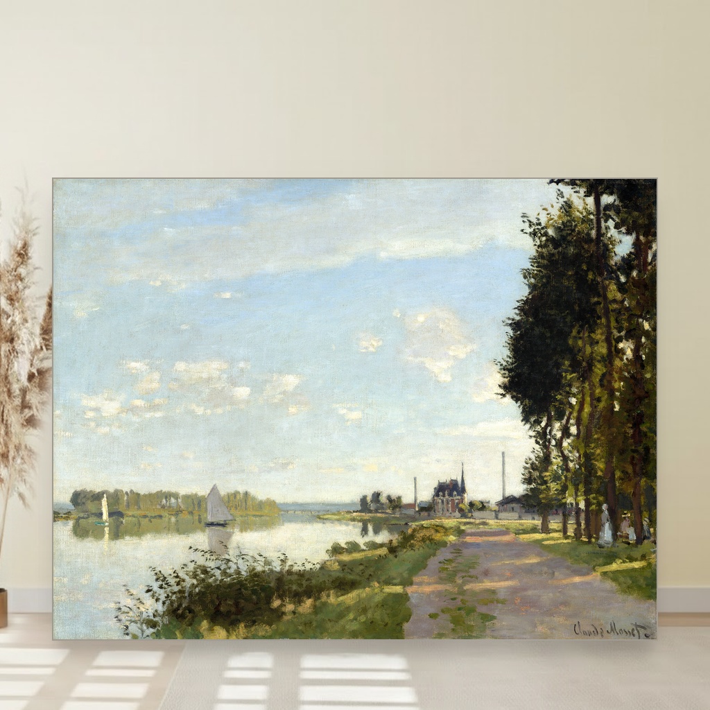 Argenteuil, Klod Mone, Argenteuil, slika na platnu 1 Argenteuil, Klod Mone, Argenteuil, slika na platnu