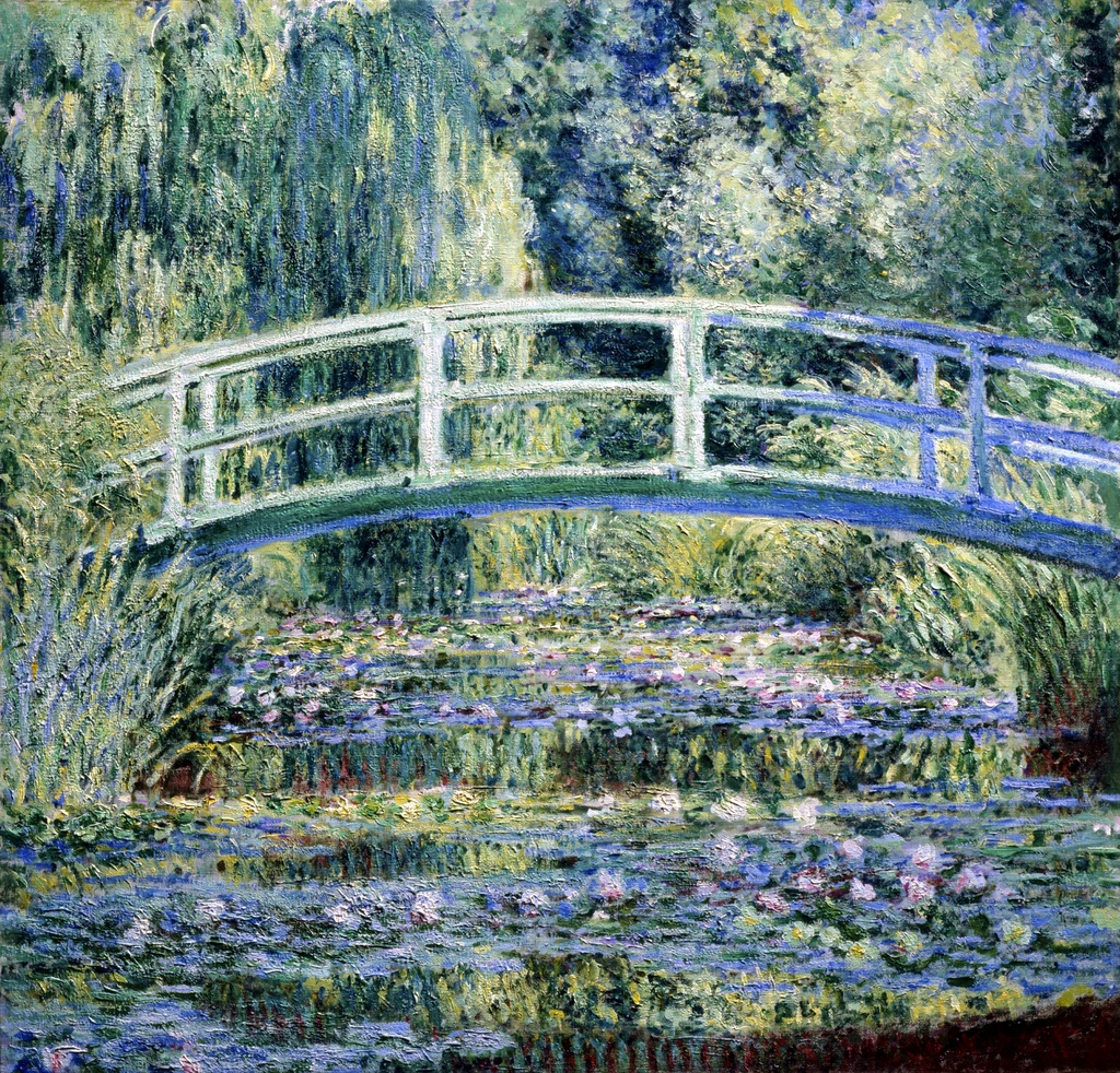 Ljiljani i japanski most, Claude Monet, Water Lilies and Japanese Bridge, slika na platnu 8 Ljiljani i japanski most, Claude Monet, Water Lilies and Japanese Bridge, slika na platnu - Slika 8