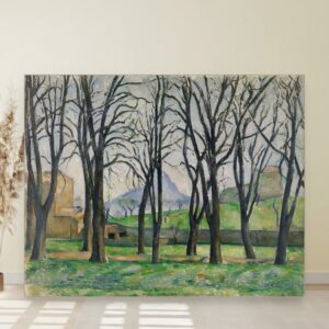 Kestenovi kod Jas de Bufana, Paul Cézanne, Chestnut Trees at Jas de Bouffan, slika na platnu