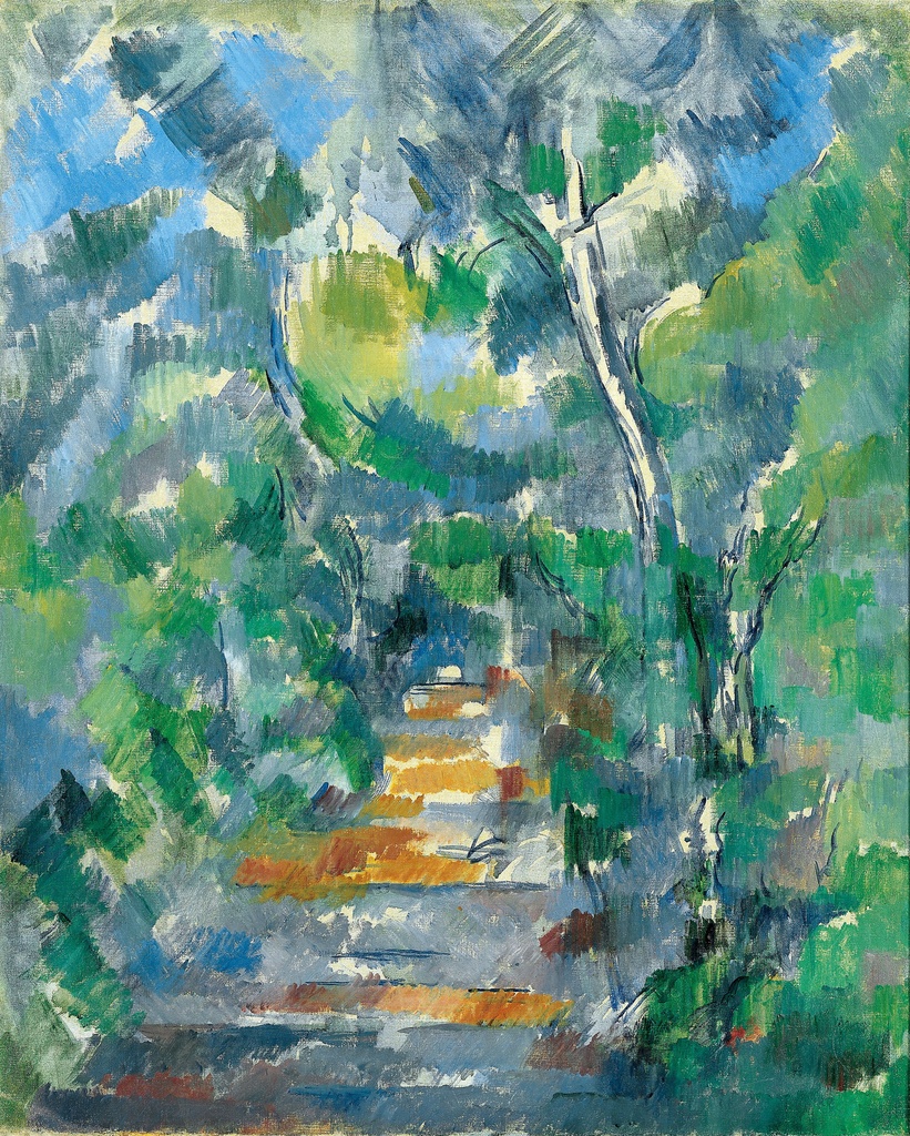 Šumski pejzaž Put od Mas Žoli do Šato Noar, Paul Cézanne, Forest Scene Path from Mas Jolie to Château noir, slika na platnu 8 Šumski pejzaž Put od Mas Žoli do Šato Noar, Paul Cézanne, Forest Scene Path from Mas Jolie to Château noir, slika na platnu - Slika 8