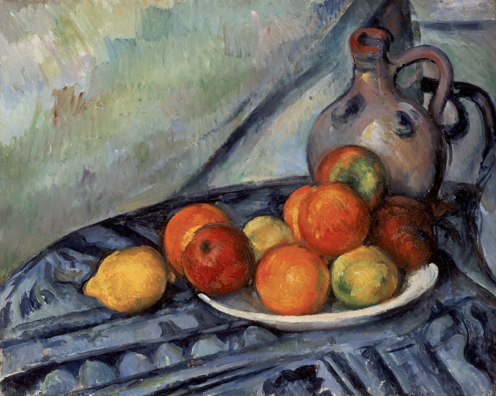 Voće i bokal na stolu, Paul Cézanne, Fruit and a Jug on a Table, slika na platnu 8 Voće i bokal na stolu, Paul Cézanne, Fruit and a Jug on a Table, slika na platnu - Slika 8