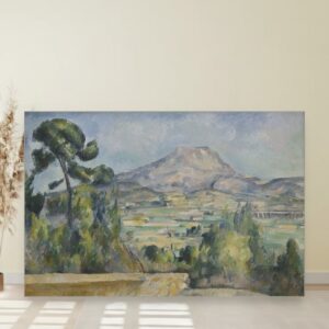 Planina Sent Viktuar, Paul Cézanne, Montagne Saint-victoire, slika na platnu