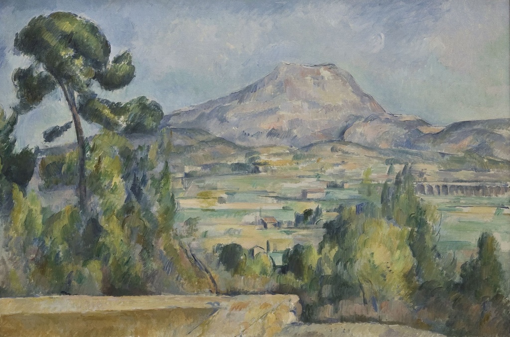 Planina Sent Viktuar, Paul Cézanne, Montagne Saint-victoire, slika na platnu 8 Planina Sent Viktuar, Paul Cézanne, Montagne Saint-victoire, slika na platnu - Slika 8