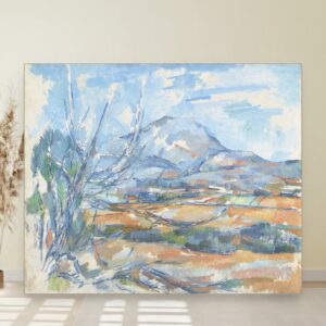 Planina Sent-Viktor, Paul Cezanne, Montagne Sainte-Victoire, slika na platnu