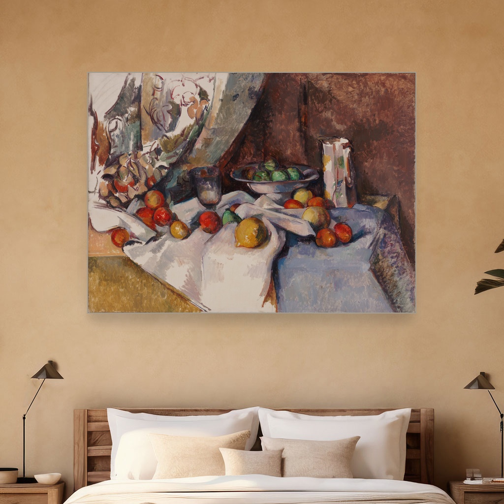 Mrtva priroda sa jabukama, Paul Cézanne, Still Life with Apples, slika na platnu 5 Mrtva priroda sa jabukama, Paul Cézanne, Still Life with Apples, slika na platnu - Slika 5