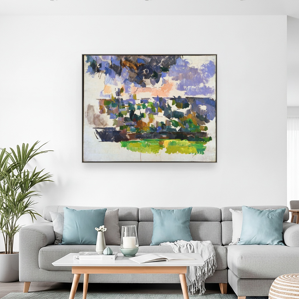 Vrt u Le Lozu, Paul Cézanne, The Garden at Les Lauves, slika na platnu 2 Vrt u Le Lozu, Paul Cézanne, The Garden at Les Lauves, slika na platnu - Slika 2