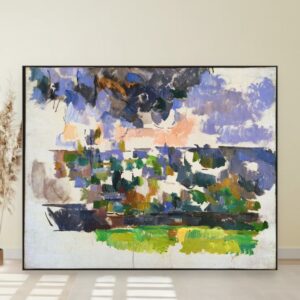 Vrt u Le Lozu, Paul Cézanne, The Garden at Les Lauves, slika na platnu