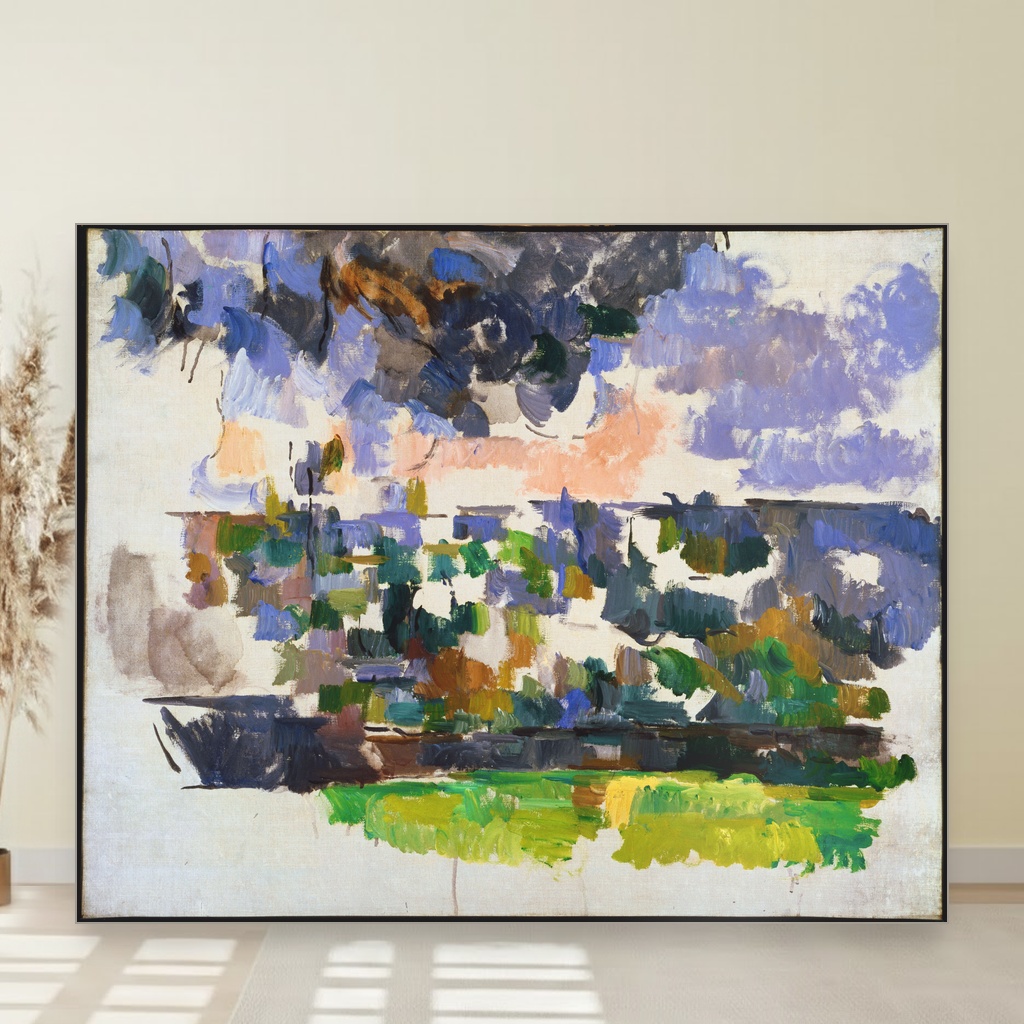 Vrt u Le Lozu, Paul Cézanne, The Garden at Les Lauves, slika na platnu 1 Vrt u Le Lozu, Paul Cézanne, The Garden at Les Lauves, slika na platnu