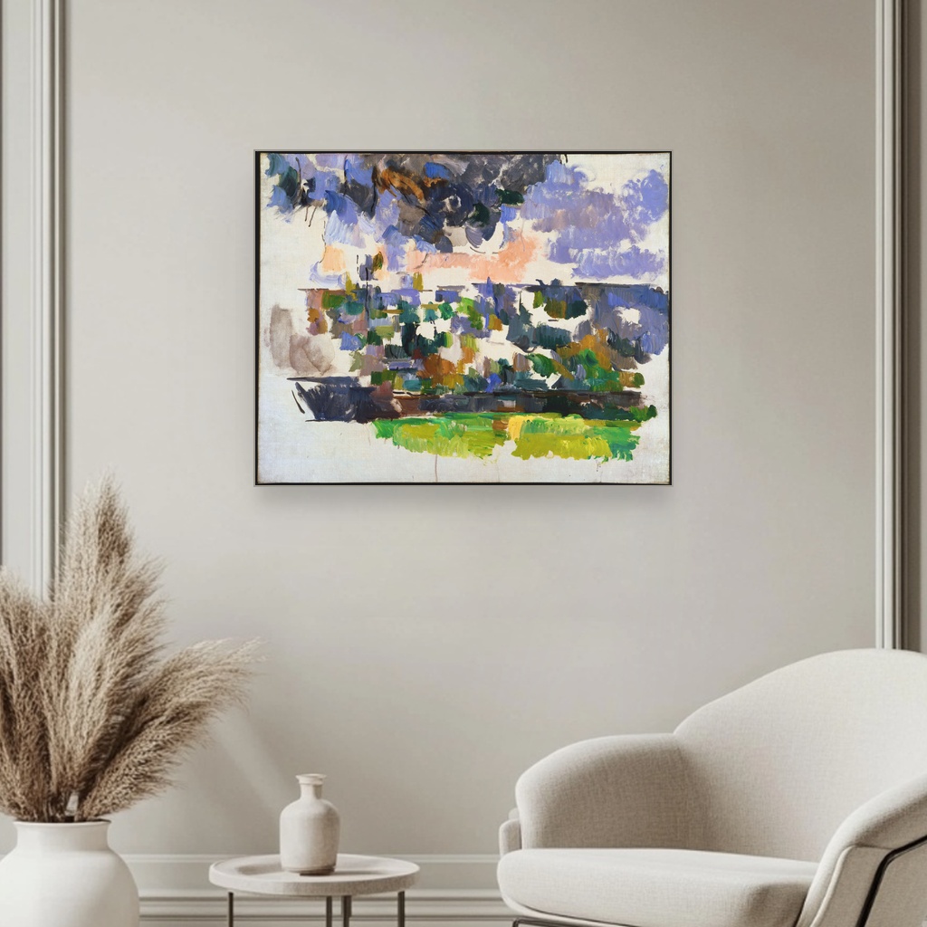 Vrt u Le Lozu, Paul Cézanne, The Garden at Les Lauves, slika na platnu 3 Vrt u Le Lozu, Paul Cézanne, The Garden at Les Lauves, slika na platnu - Slika 3