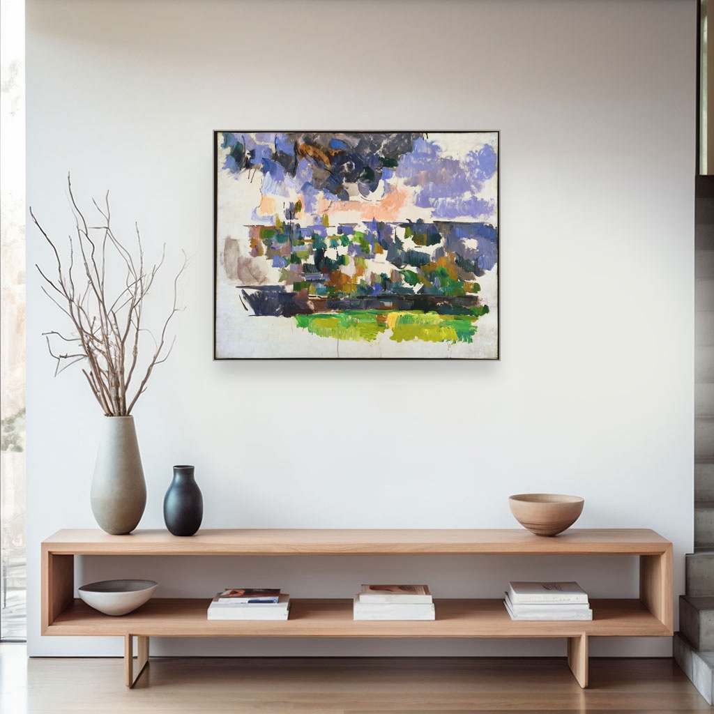 Vrt u Le Lozu, Paul Cézanne, The Garden at Les Lauves, slika na platnu 4 Vrt u Le Lozu, Paul Cézanne, The Garden at Les Lauves, slika na platnu - Slika 4