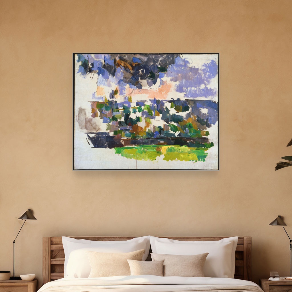 Vrt u Le Lozu, Paul Cézanne, The Garden at Les Lauves, slika na platnu 5 Vrt u Le Lozu, Paul Cézanne, The Garden at Les Lauves, slika na platnu - Slika 5