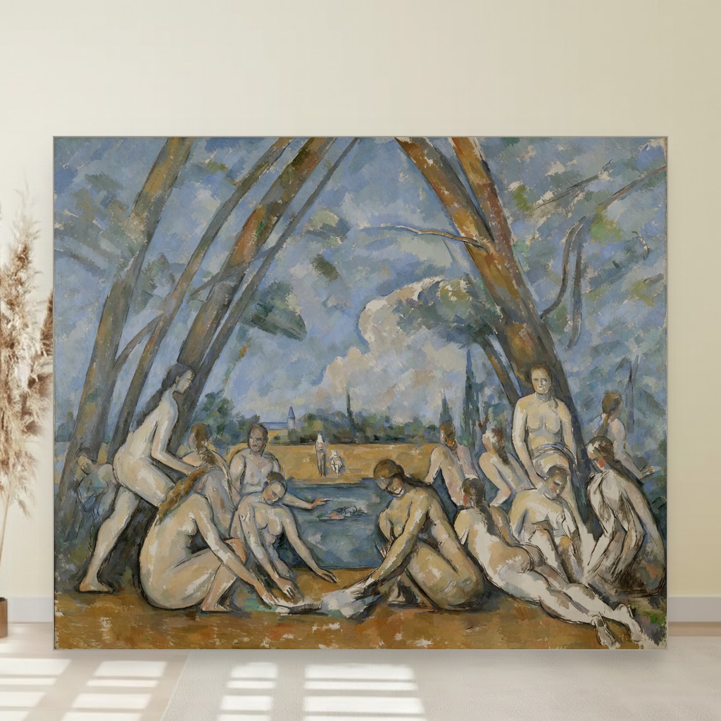 Veliki kupaci, Paul Cézanne, The Large Bathers, slika na platnu 1 Veliki kupaci, Paul Cézanne, The Large Bathers, slika na platnu