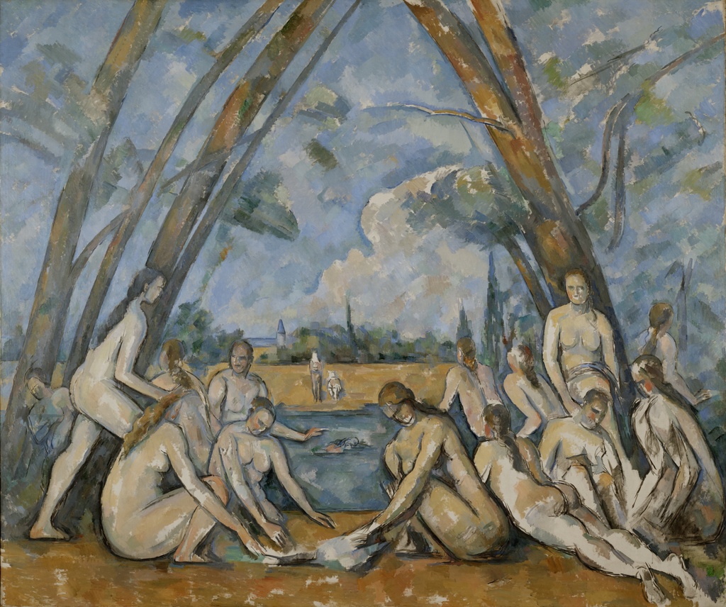Veliki kupaci, Paul Cézanne, The Large Bathers, slika na platnu 8 Veliki kupaci, Paul Cézanne, The Large Bathers, slika na platnu - Slika 8