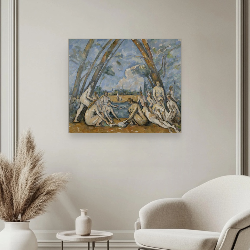 Veliki kupaci, Paul Cézanne, The Large Bathers, slika na platnu 3 Veliki kupaci, Paul Cézanne, The Large Bathers, slika na platnu - Slika 3
