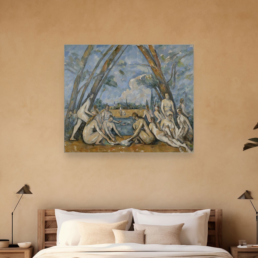 Veliki kupaci, Paul Cézanne, The Large Bathers, slika na platnu 5 Veliki kupaci, Paul Cézanne, The Large Bathers, slika na platnu - Slika 5