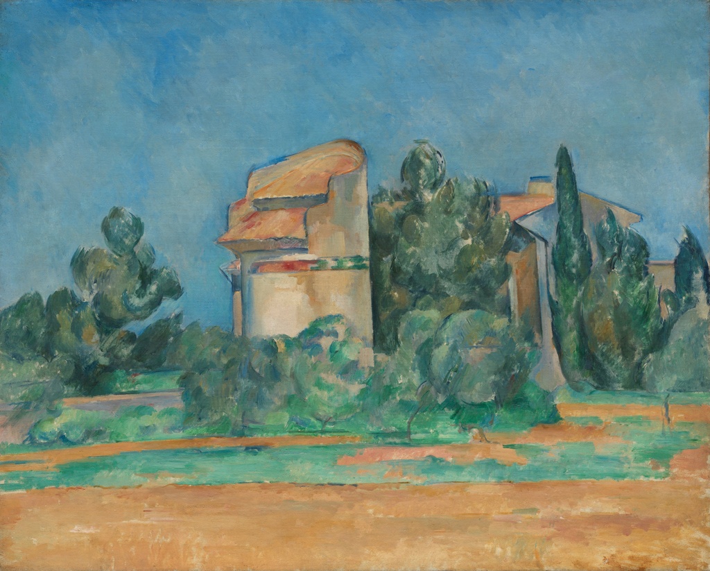 Golubja kula u Bellevueu, Paul Cézanne, The Pigeon Tower at Bellevue, slika na platnu 8 Golubja kula u Bellevueu, Paul Cézanne, The Pigeon Tower at Bellevue, slika na platnu - Slika 8