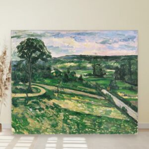 Drvo na krivini, Paul Cézanne, The Tree by the Bend, slika na platnu