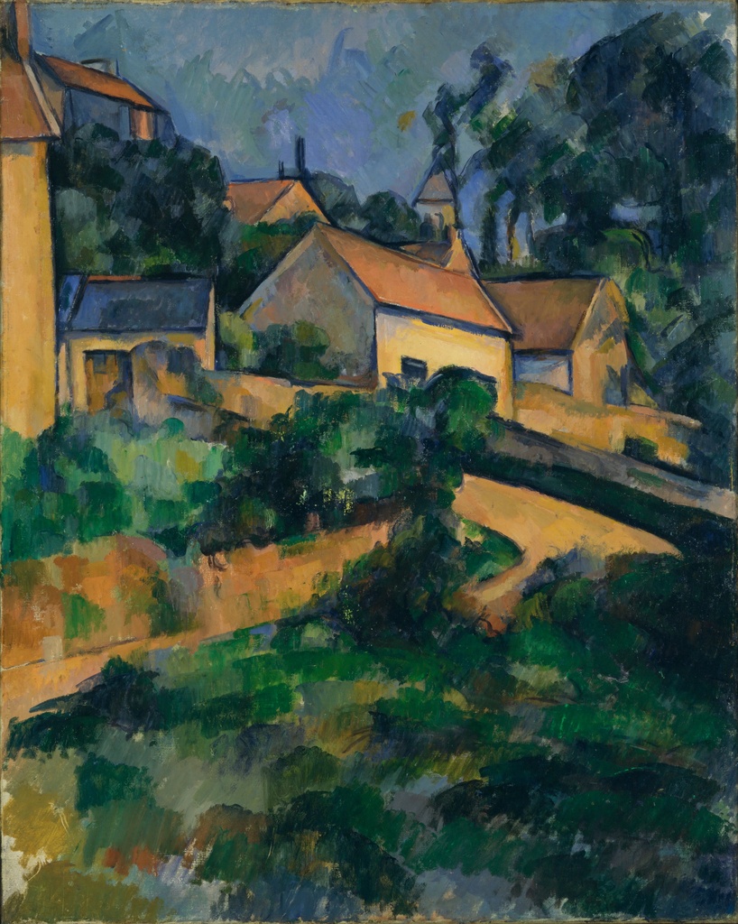 Zavojita cesta kod Montgeroula, Paul Cézanne, Turning Road at Montgeroult, slika na platnu 8 Zavojita cesta kod Montgeroula, Paul Cézanne, Turning Road at Montgeroult, slika na platnu - Slika 8