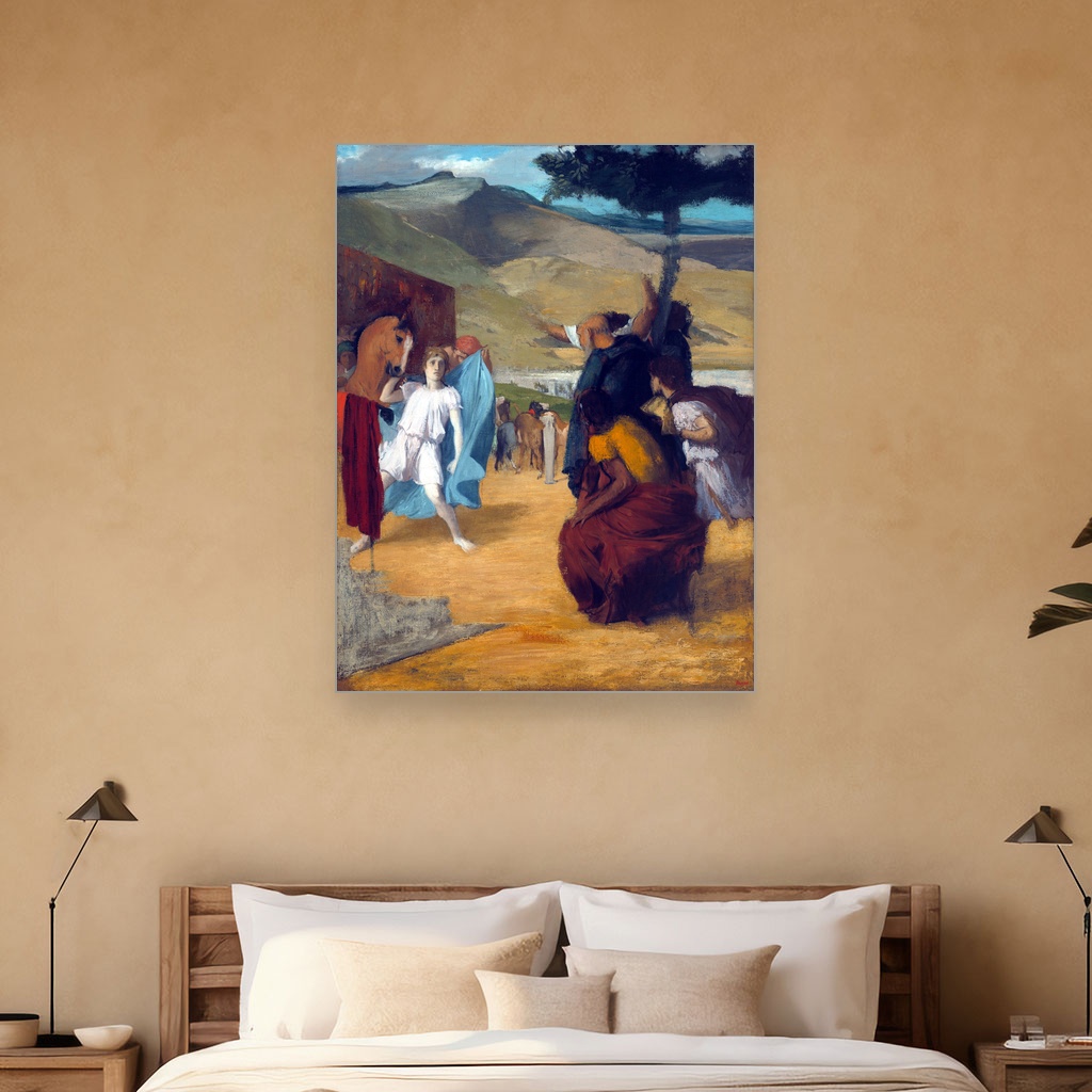 Aleksandar i Bucefal, Edgar Degas, Alexander and Bucephalus, slika na platnu 5 Aleksandar i Bucefal, Edgar Degas, Alexander and Bucephalus, slika na platnu - Slika 5