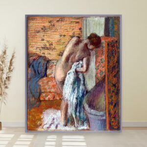 Posle kupanja, Edgar Degas, Après le bain, slika na platnu