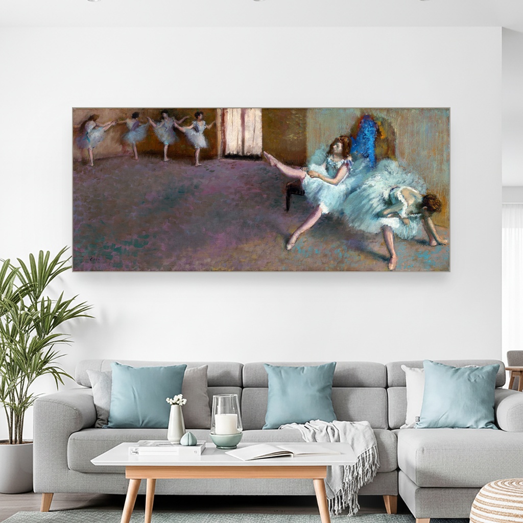 Pre baleta, Edgar Degas, Before the Ballet, slika na platnu 2 Pre baleta, Edgar Degas, Before the Ballet, slika na platnu - Slika 2