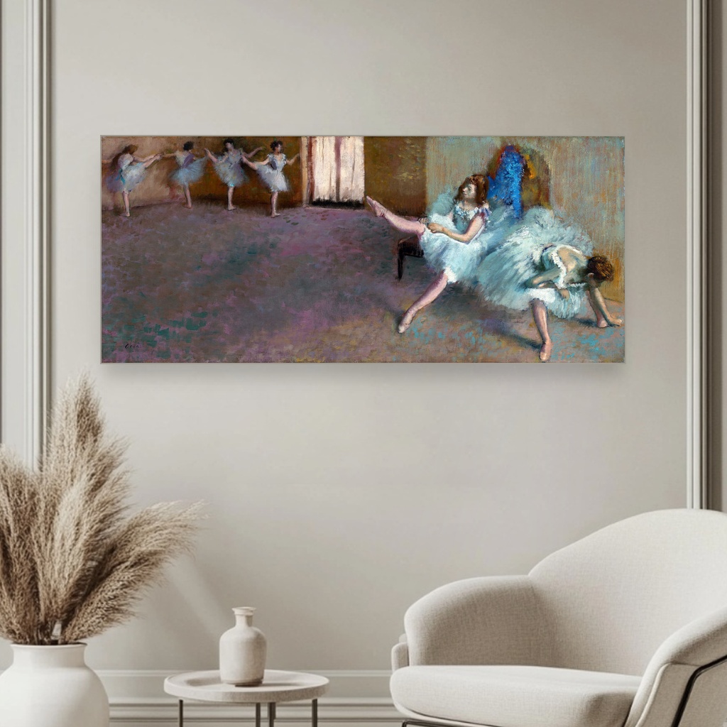 Pre baleta, Edgar Degas, Before the Ballet, slika na platnu 3 Pre baleta, Edgar Degas, Before the Ballet, slika na platnu - Slika 3
