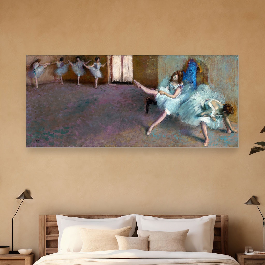 Pre baleta, Edgar Degas, Before the Ballet, slika na platnu 5 Pre baleta, Edgar Degas, Before the Ballet, slika na platnu - Slika 5