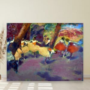 Pre predstave, Edgar Degas, Before the Performance, slika na platnu