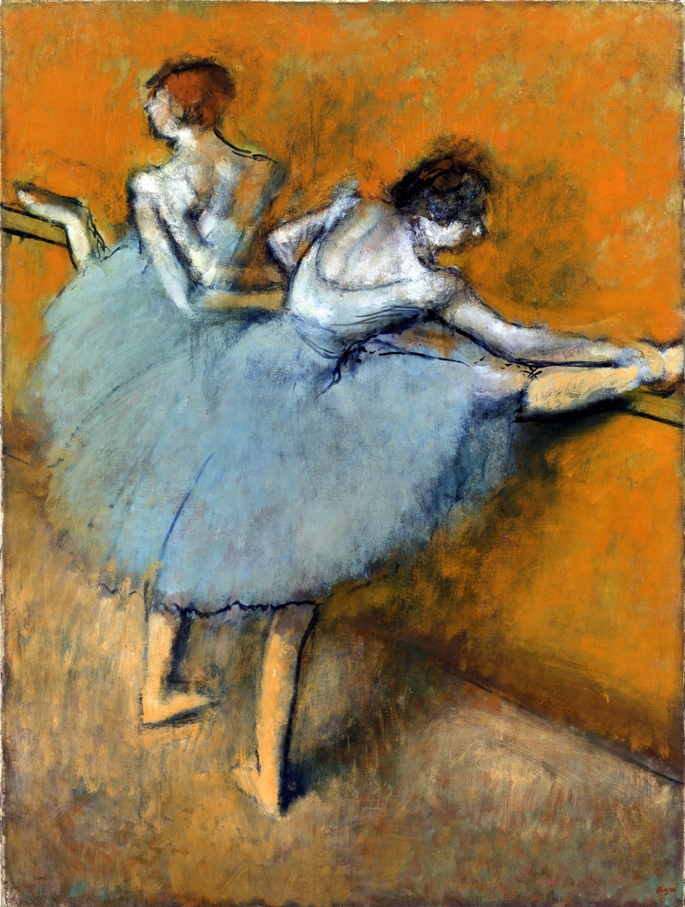 Plesačice za šipkom, Edgar Degas, Dancers at the Barre, slika na platnu 8 Plesačice za šipkom, Edgar Degas, Dancers at the Barre, slika na platnu - Slika 8
