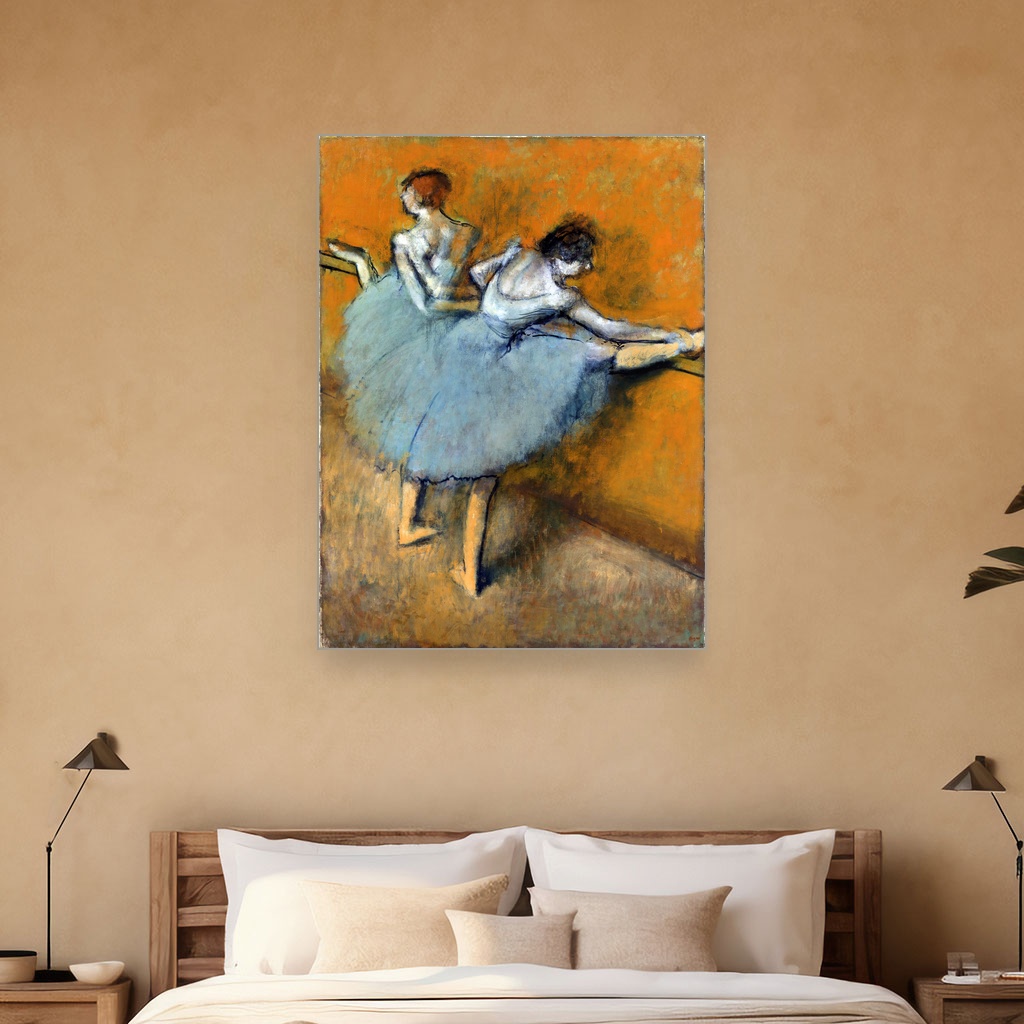 Plesačice za šipkom, Edgar Degas, Dancers at the Barre, slika na platnu 5 Plesačice za šipkom, Edgar Degas, Dancers at the Barre, slika na platnu - Slika 5