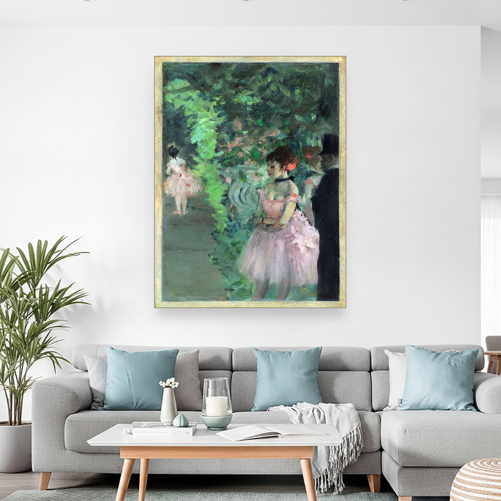 Plesačice iza scene, Edgar Degas, Dancers Backstage, slika na platnu 2 Plesačice iza scene, Edgar Degas, Dancers Backstage, slika na platnu - Slika 2