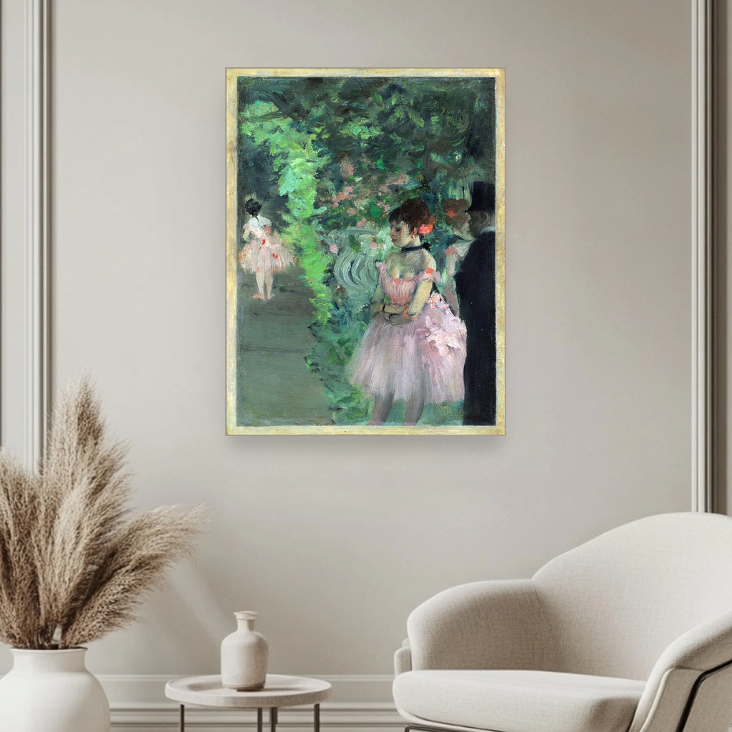 Plesačice iza scene, Edgar Degas, Dancers Backstage, slika na platnu 3 Plesačice iza scene, Edgar Degas, Dancers Backstage, slika na platnu - Slika 3