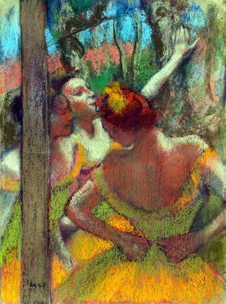 Plesačice, Edgar Degas, Dancers, slika na platnu 8 Plesačice, Edgar Degas, Dancers, slika na platnu - Slika 8