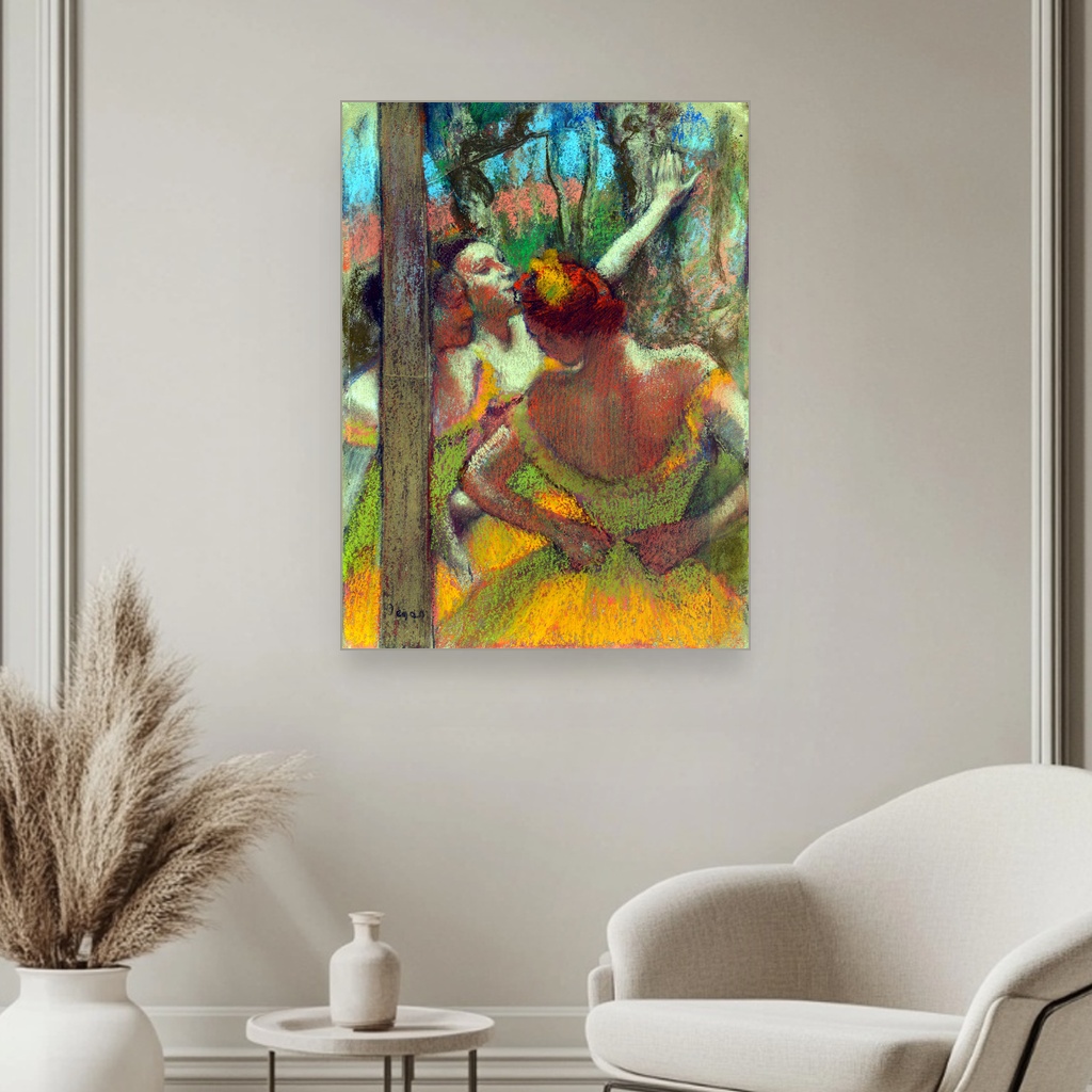 Plesačice, Edgar Degas, Dancers, slika na platnu 3 Plesačice, Edgar Degas, Dancers, slika na platnu - Slika 3