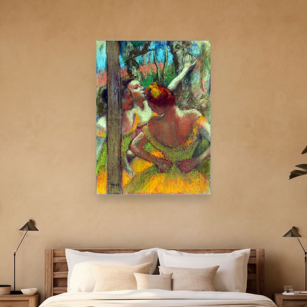 Plesačice, Edgar Degas, Dancers, slika na platnu 5 Plesačice, Edgar Degas, Dancers, slika na platnu - Slika 5