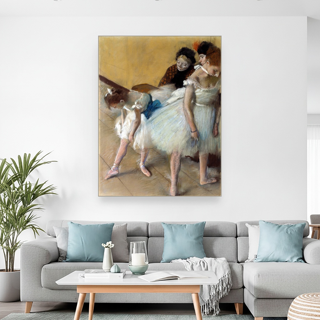 Ispit iz plesa, Edgar Degas, Examen de Danse, slika na platnu 2 Ispit iz plesa, Edgar Degas, Examen de Danse, slika na platnu - Slika 2