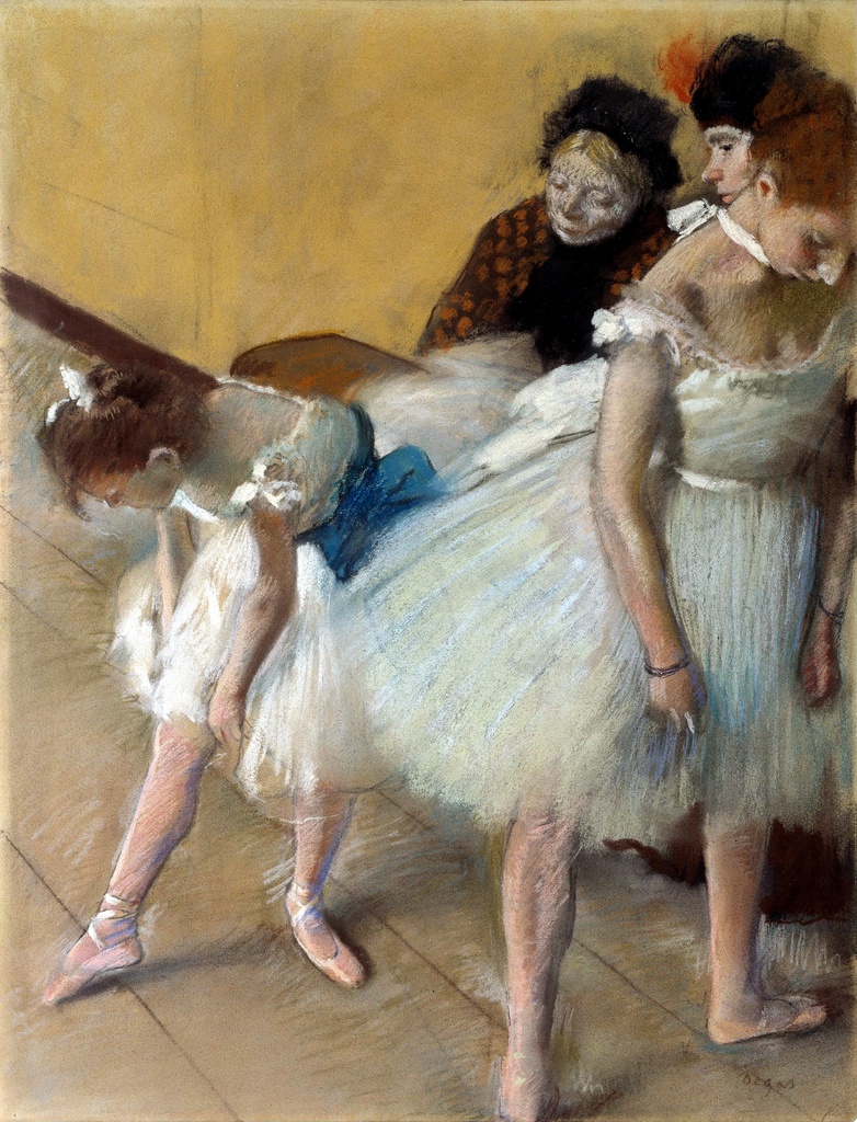 Ispit iz plesa, Edgar Degas, Examen de Danse, slika na platnu 8 Ispit iz plesa, Edgar Degas, Examen de Danse, slika na platnu - Slika 8