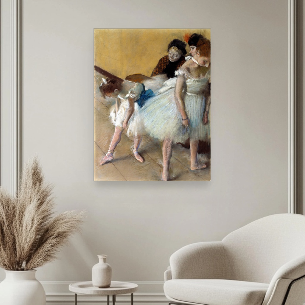 Ispit iz plesa, Edgar Degas, Examen de Danse, slika na platnu 3 Ispit iz plesa, Edgar Degas, Examen de Danse, slika na platnu - Slika 3