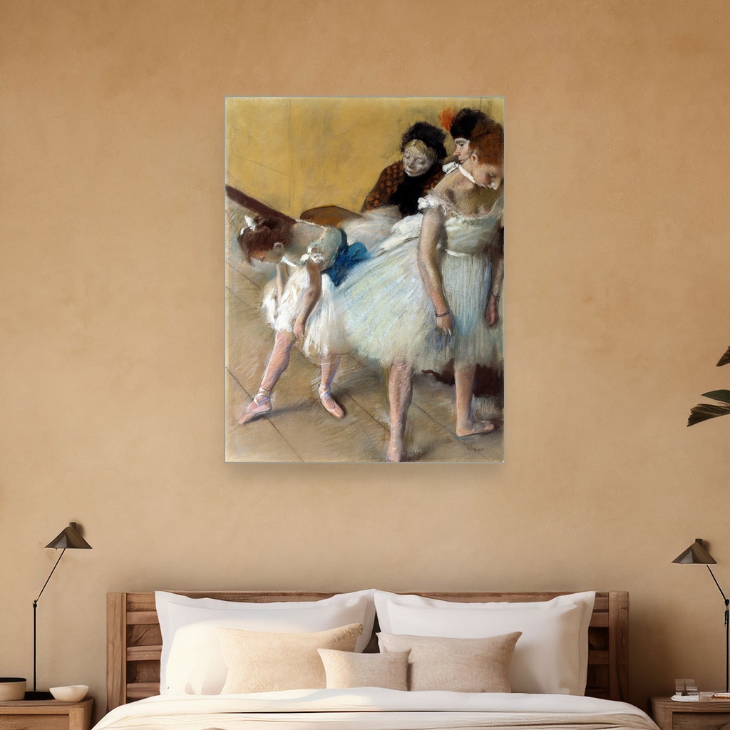 Ispit iz plesa, Edgar Degas, Examen de Danse, slika na platnu 5 Ispit iz plesa, Edgar Degas, Examen de Danse, slika na platnu - Slika 5