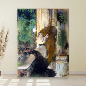 Pevačica, Edgar Degas, The Singer, slika na platnu