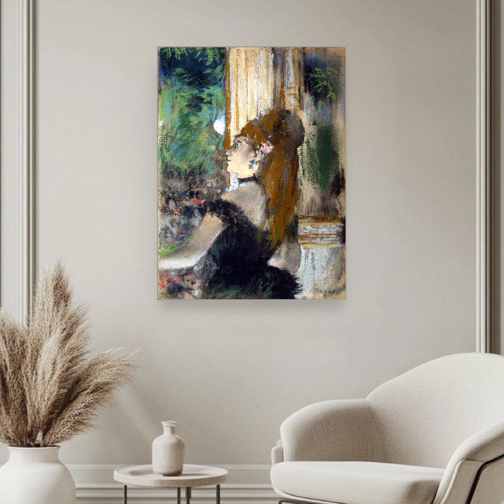 Pevačica, Edgar Degas, The Singer, slika na platnu 3 Pevačica, Edgar Degas, The Singer, slika na platnu - Slika 3