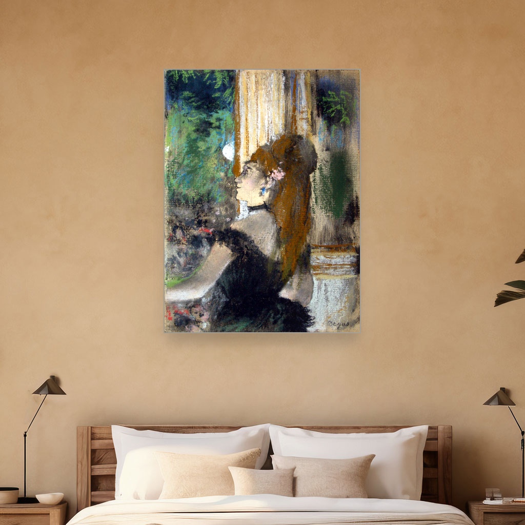 Pevačica, Edgar Degas, The Singer, slika na platnu 5 Pevačica, Edgar Degas, The Singer, slika na platnu - Slika 5