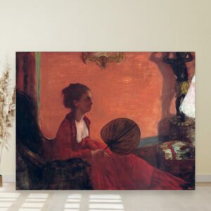 Gospođa Kamy, Edgar Degas, Madame Camus, slika na platnu