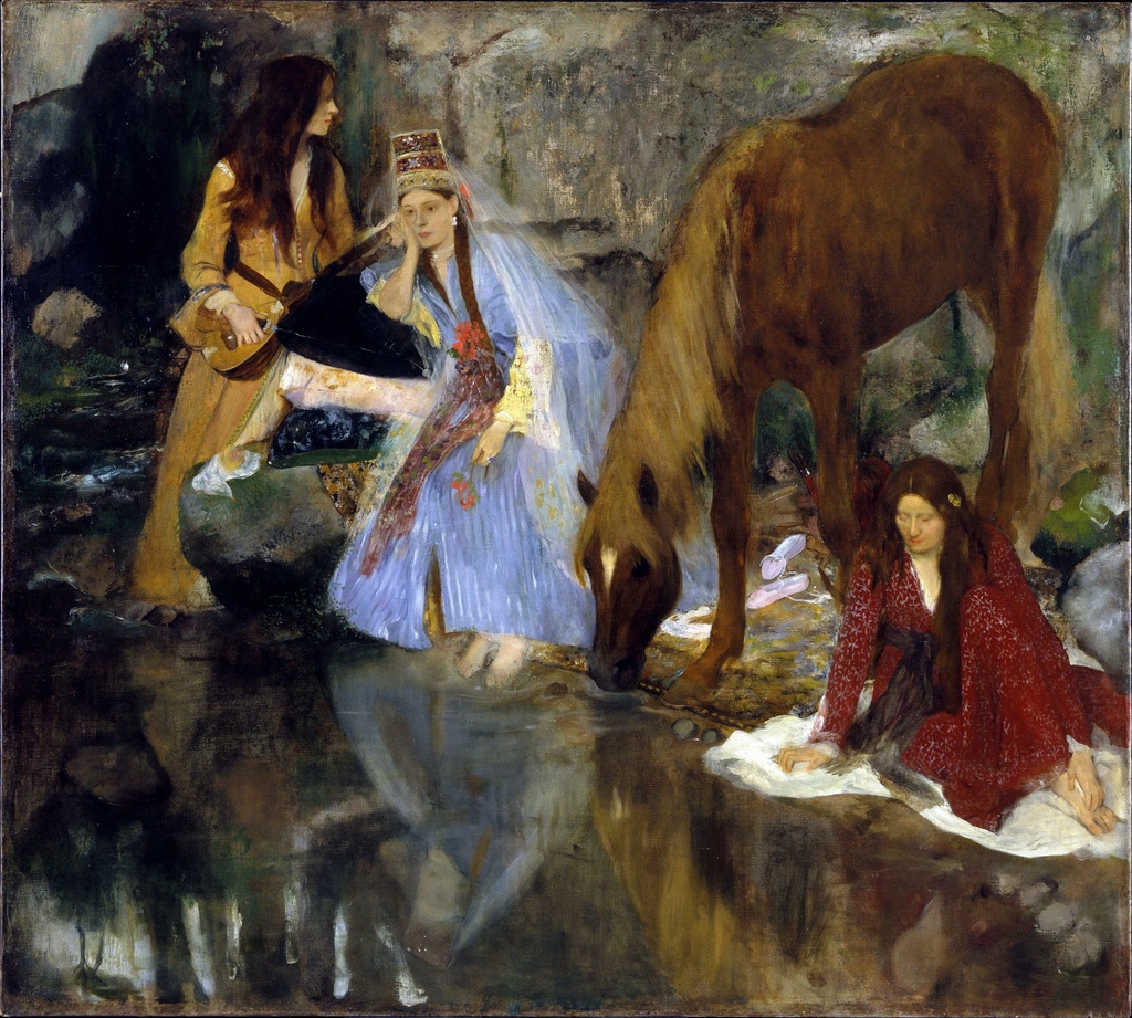 Portret gospođice Fijokre u baletu Izvor, Edgar Degas, Portrait of Mlle Fiocre in the Ballet La Source, slika na platnu 8 Portret gospođice Fijokre u baletu Izvor, Edgar Degas, Portrait of Mlle Fiocre in the Ballet La Source, slika na platnu - Slika 8