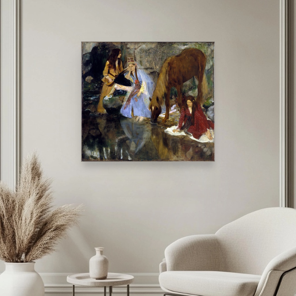 Portret gospođice Fijokre u baletu Izvor, Edgar Degas, Portrait of Mlle Fiocre in the Ballet La Source, slika na platnu 3 Portret gospođice Fijokre u baletu Izvor, Edgar Degas, Portrait of Mlle Fiocre in the Ballet La Source, slika na platnu - Slika 3