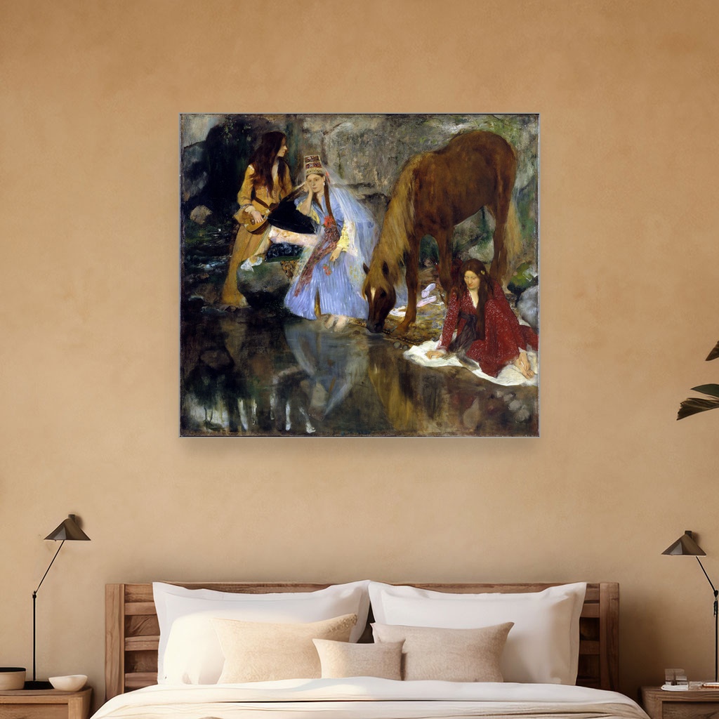 Portret gospođice Fijokre u baletu Izvor, Edgar Degas, Portrait of Mlle Fiocre in the Ballet La Source, slika na platnu 5 Portret gospođice Fijokre u baletu Izvor, Edgar Degas, Portrait of Mlle Fiocre in the Ballet La Source, slika na platnu - Slika 5