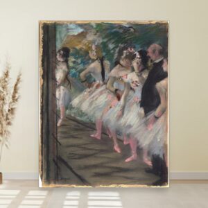 Balet, Edgar Degas, The Ballet, slika na platnu