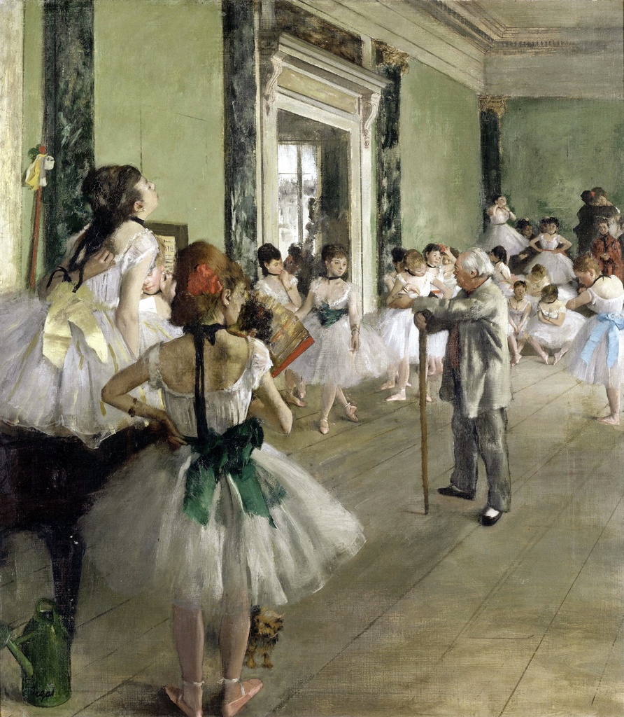 Čas baleta, Edgar Degas, The Ballet Class, slika na platnu 8 Čas baleta, Edgar Degas, The Ballet Class, slika na platnu - Slika 8