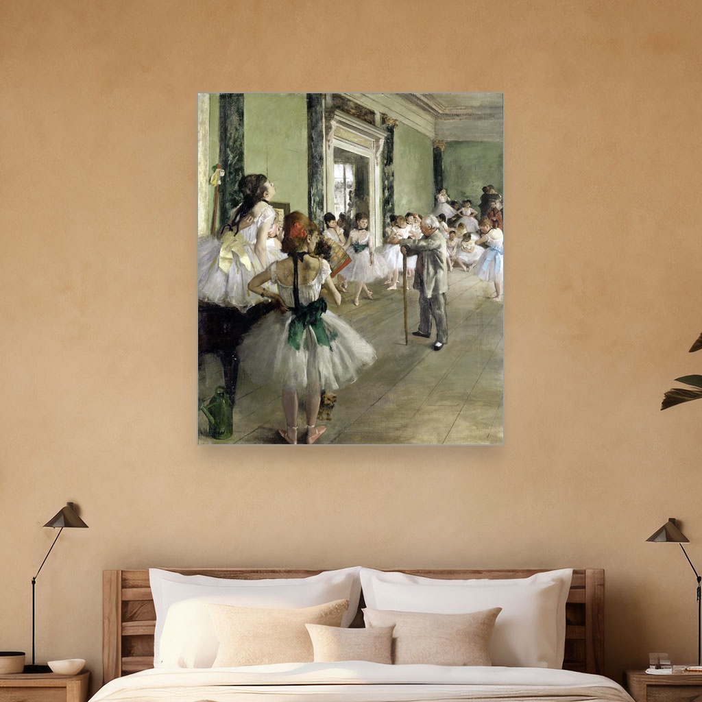 Čas baleta, Edgar Degas, The Ballet Class, slika na platnu 5 Čas baleta, Edgar Degas, The Ballet Class, slika na platnu - Slika 5